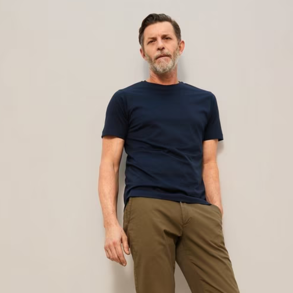 Blue T-shirt basic